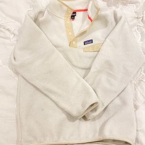 white and cream patagonia